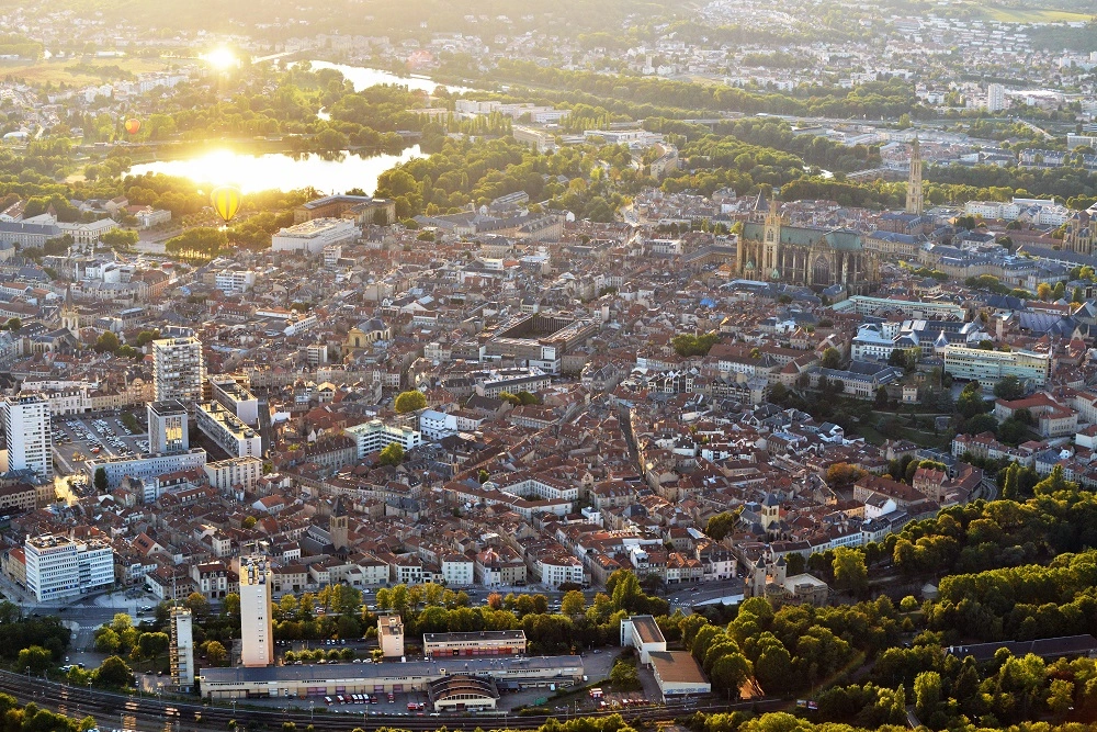 METZ vue aerienne.JPG Philippe Gisselbrecht / Ville de Metz